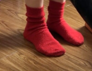 赤い靴下
